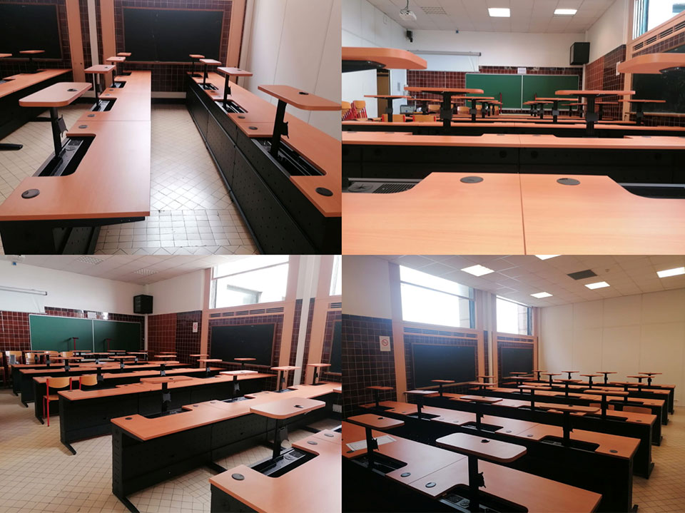 Mobilier salle informatique