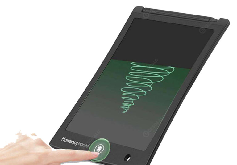 Tableau noir LCD format tablette