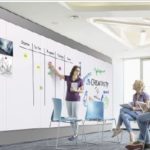 Tableau blanc mural sans cadre