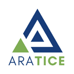 Logo de la société Aratice, spécialiste en équipements numériques
