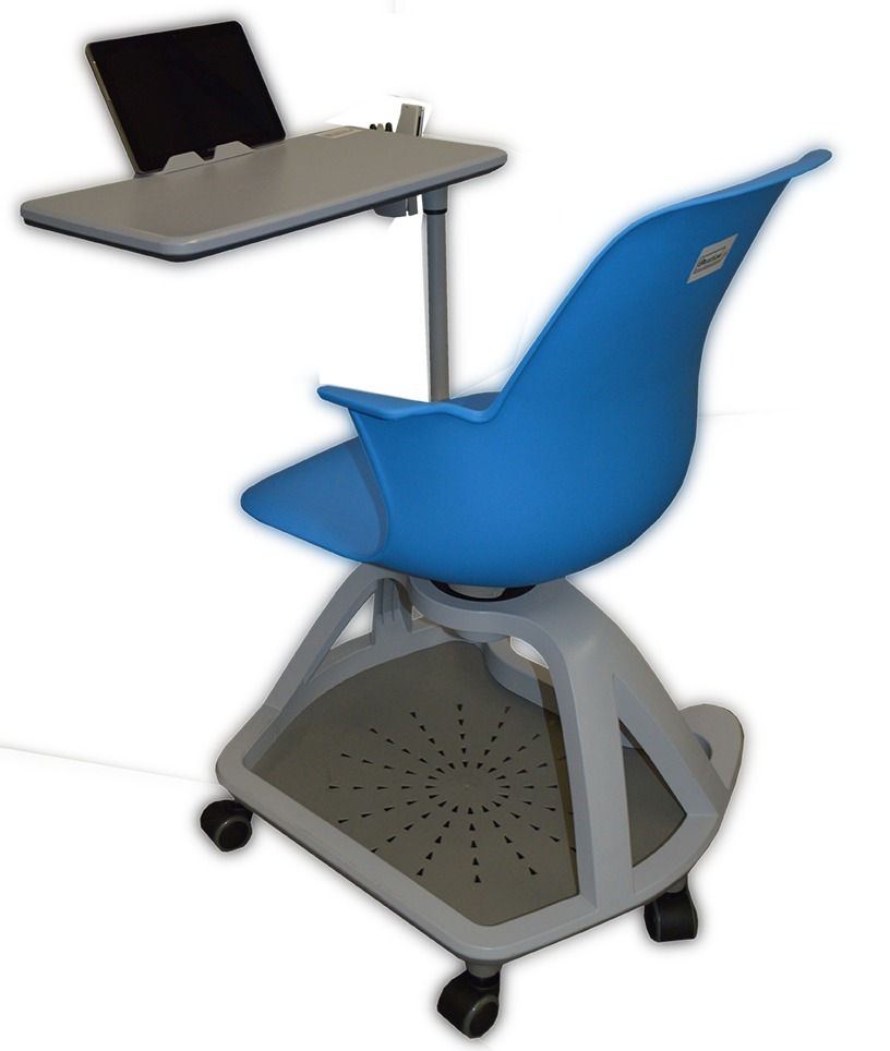 chaise mobile pour tablettes