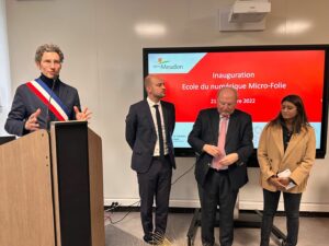 Inauguration de la Micro-folie de la ville de Meudon