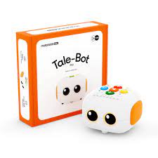 Robot pédagogique Tale Bot Pro avec sa boîte