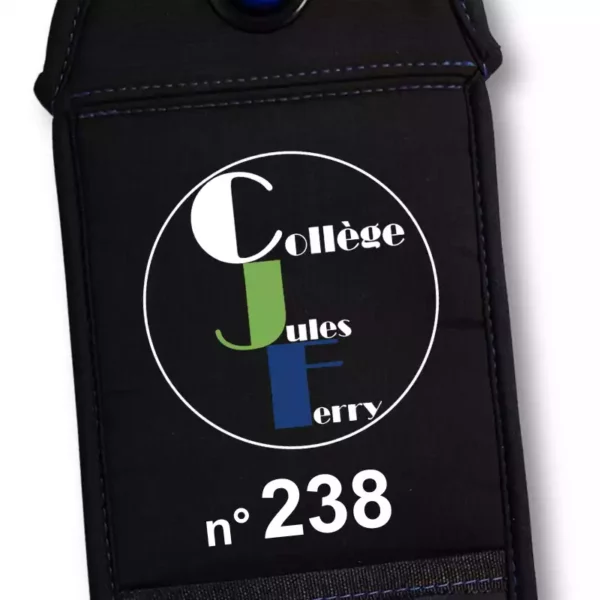 Personnalisation de vos pochettes anti-ondes Araphone Blocker par sérigraphie de votre logo et numérotation des pochettes pour simplifier l'identification et la gestion au quotidien