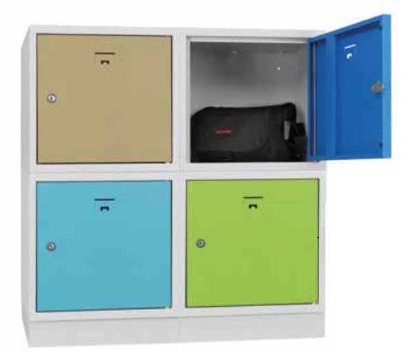 Casiers individuels Gris 35x40x45cm