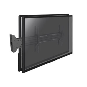 Support TV pour affichage dynamique pour 2 écrans back to back 32-65"