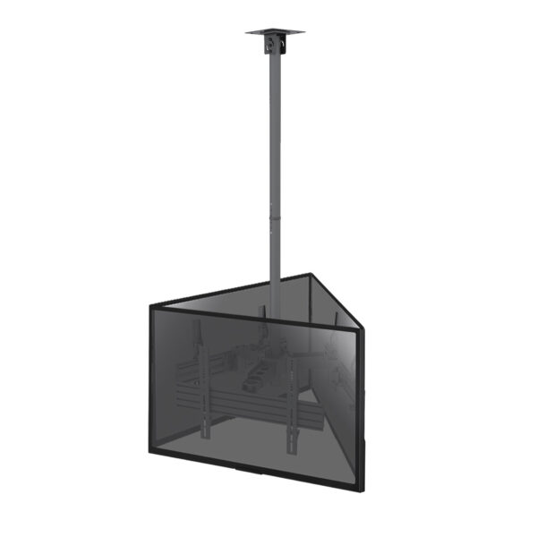 Support plafond pour écrans TV 50"- 75" Hauteur réglable 86-325 cm