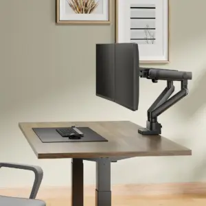 Support écran PC à ressort mécanique 2 écrans PC 17"-35"