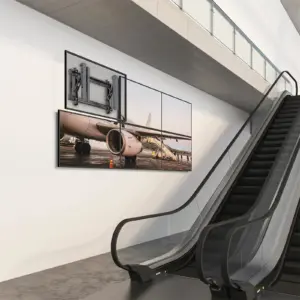 Support mur d'images pour écran TV 45''-70''  Push Pull