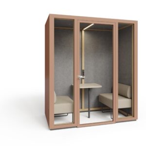 Cabine acoustique 2 personnes EVA