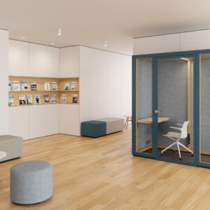 Cabine acoustique 2 personnes EVA