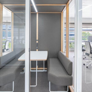 Sofa EVA pour cabine acoustique 4/6 personne