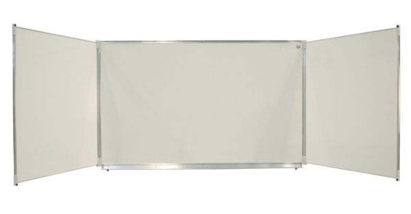 Tableau Triptyque Classic, surface en Émail Blanc Écriture