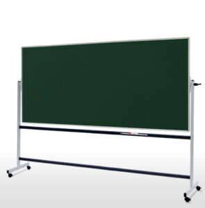 Tableau Mobile Pivotant Axe Horizontal Émail Craie