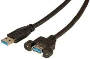 Rallonge USB 3.0 sur panneau