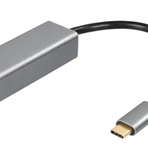 Convertisseur USB-C 3.1 à RJ45 Gigabit 10/100/1000 Noir