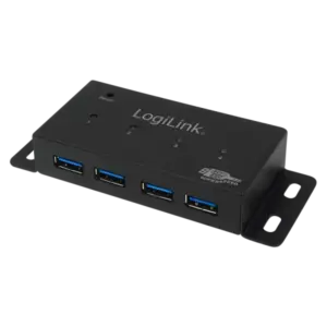 Hub industriel USB3.0 4 ports + alim