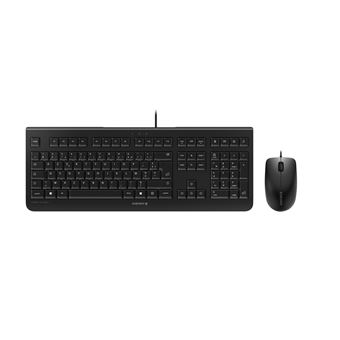 Ensemble clavier Azerty et souris filaire Cherry DC 2000 Noir