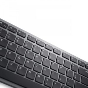DELL KM7321W clavier Souris incluse RF sans fil + Bluetooth QWERTY US International Gris, Titane