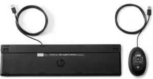 HP ensemble cordé USB 320MK noir QWERTY (9SR36AA#ABB)