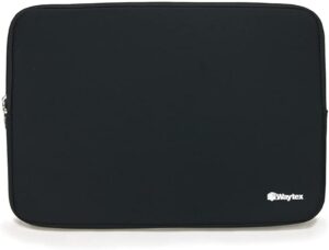 WAYTEX 71003 Housse pour Ordinateur Portable 15,6 Pouces Néoprène Souple Noire