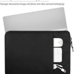 UPERFECT Housse de Transport pour Ecran Portable 18,5 Pouces, Sacoche Verticale en Polyester pour Ordinateur Portable, Etui de Protection avec Poche Zippée pour Ecran 18,5 Pouces, Tablette