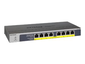 NETGEAR GS108LP - commutateur - 8 ports - Montable sur rack