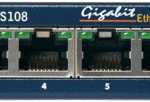 NETGEAR ProSafe 8-Port Gigabit Desktop Switch Non-géré Gigabit Ethernet (10/100/1000) Bleu