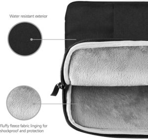 UPERFECT Housse de Transport pour Ecran Portable 18,5 Pouces, Sacoche Verticale en Polyester pour Ordinateur Portable, Etui de Protection avec Poche Zippée pour Ecran 18,5 Pouces, Tablette