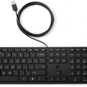 HP ensemble cordé USB 320MK noir QWERTY (9SR36AA#ABB)