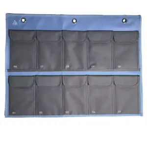 Araphone Wall 10 - Solution murale de 10 pochettes anti-ondes