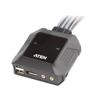 Aten CS52DP Switch KVM 2 ports Hybride DisplayPort et USB-C