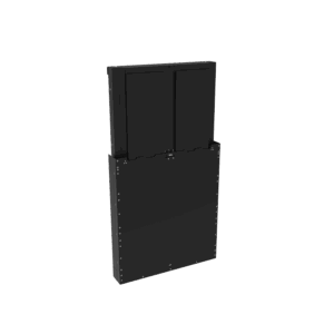 Support mural BalanceBox avec renfort pour écran interactif de 86", réglable en hauteur manuellement (jusqu'à 650mm), avec Tableaux Blancs 86’’