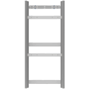 Support mural BalanceBox avec renfort pour écran interactif, réglable en hauteur manuellement (jusqu'à 650mm)