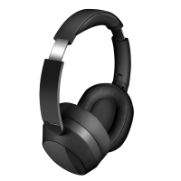 Casque multimédia stéréo Bluetooth 6.0 Sound Wave, ANC, AUX 3,5 mm, autonomie de 15 heures, noir