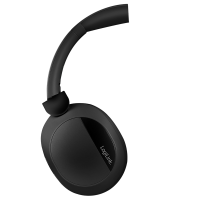 Casque multimédia stéréo Bluetooth 6.0 Sound Wave, ANC, AUX 3,5 mm, autonomie de 15 heures, noir