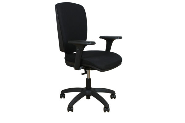 Chaise Lyra dossier tapissé, réglable en profondeur