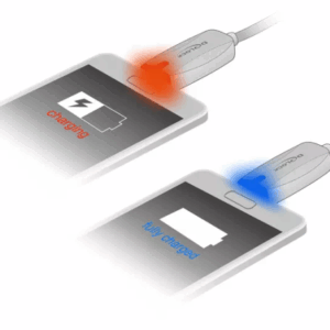 Cordon USB2.0 A vers Micro USB 1.00m, avec témoin de charge