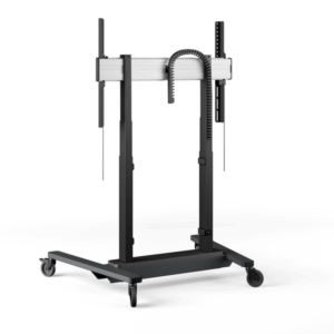 Support mobile motorisé avec télécommande pour écran interactif 65", réglable en hauteur automatique (jusqu'à 700mm)