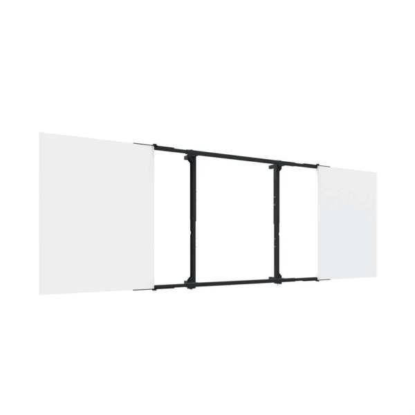 Kit de fixation avec tableaux blancs