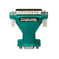 Convertisseur USB 2.0 à RS 232 DB9 + DB25 en 1.20m