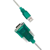 Convertisseur USB 2.0 à RS 232 DB9 + DB25 en 1.20m