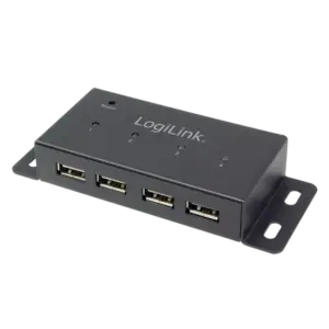 Hub industriel USB 2.0 4 ports + alim - UA0141A