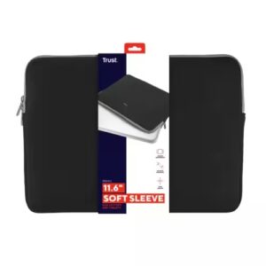 Trust - Housse protectrice souple pour ordinateur portable de 11,6" PRIMO - Matériau d’absorption des chocs et néoprène
 à mémoire de forme