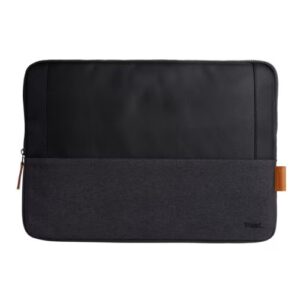 Trust Lisboa Housse Ordinateur Portable 16 Pouces, Pochette en Plastique Recyclé, Sacoche Voyage PC Homme Femme