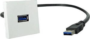 Plastron 45x45 USB 3.0