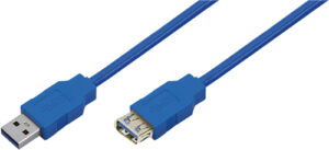 Rallonge USB3.0 A vers A M/F Bleu