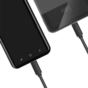 Cordon USB3.2 Type-C M/M, 4K/100W, Noir