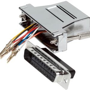 Adaptateur à câbler DB25/RJ45 Blindé