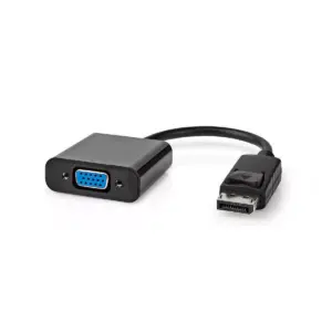 Adaptateur DisplayPort 1.2 M / VGA F noir 0.15m